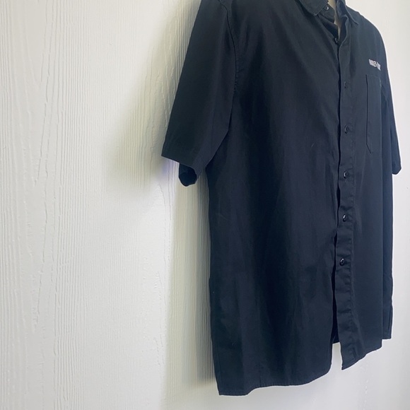 Harley Davidson - Black Short Sleeve Polo With Harley Davidson Above Pocket Med - Picture 5 of 12